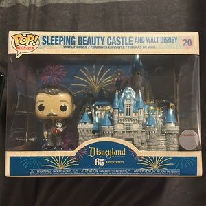 Funko Pop Sleeping Beauty Castle and Walt Disney